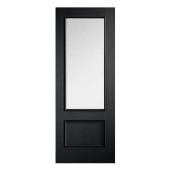 Black Murcia Glazed Internal Door